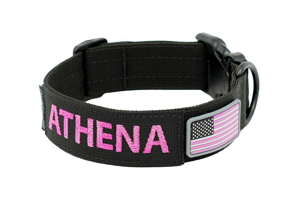 Personalized 1.5" Basic Tactical Dog Collar - Image 6